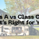 Class A vs Class C